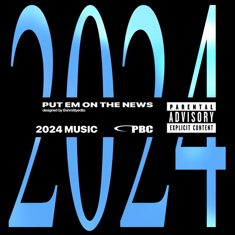 2024 (ALL RED) — cover art artwork by Shmitty Media