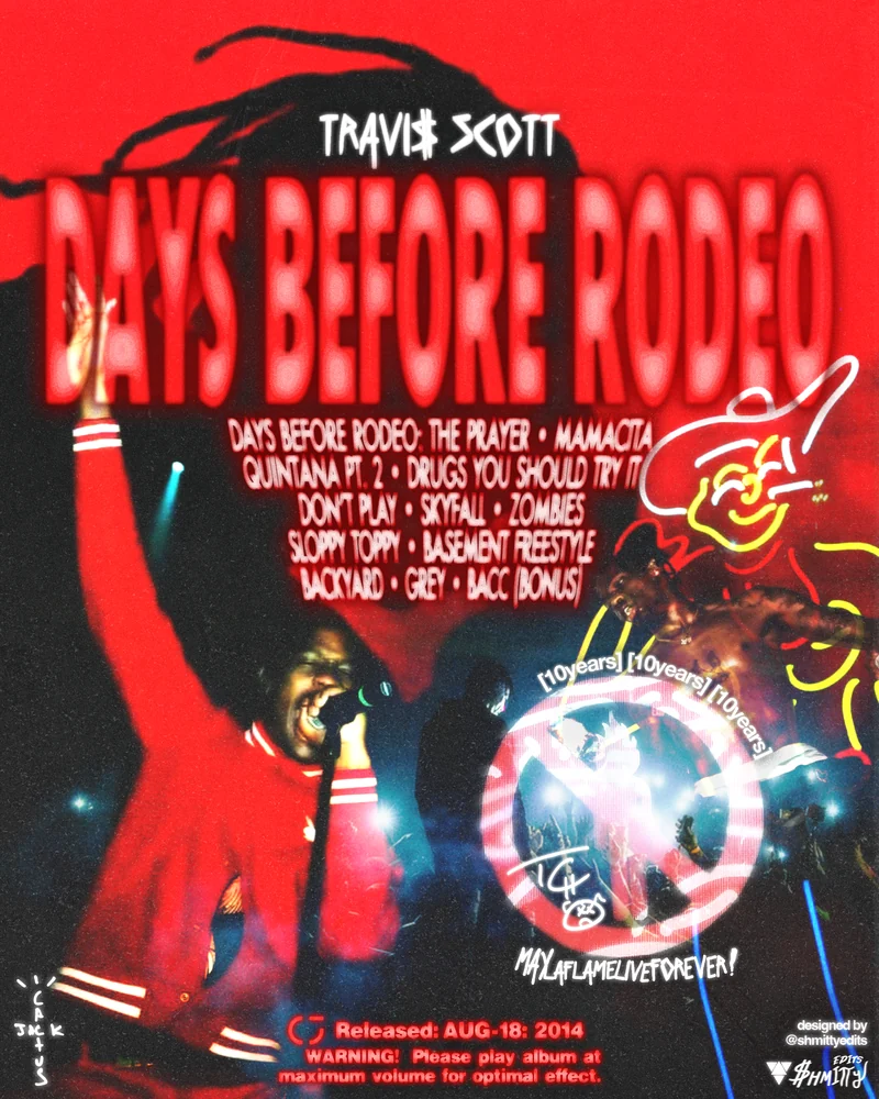 Days Before Rodeo — poster artwork by Shmitty Media