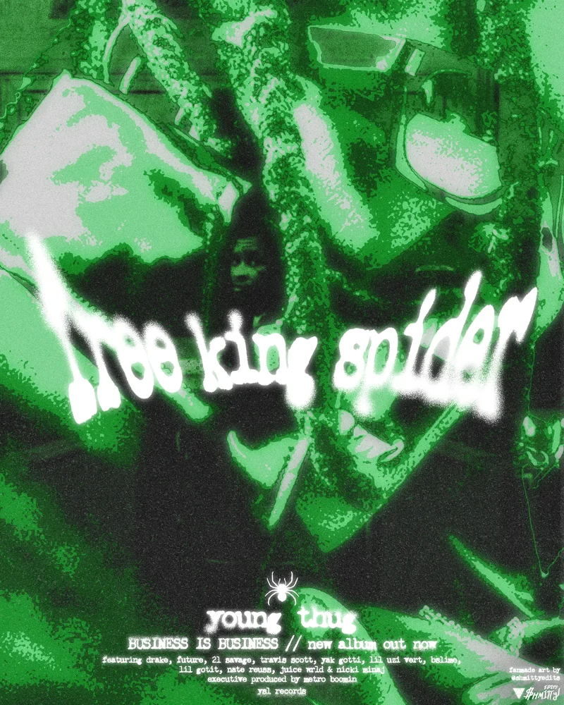 Free Young Thug — concept artwork by Shmitty Media